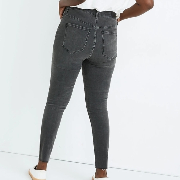 Madewell Curvy High-Rise Skinny Jeans in Black Sea size 31 - Picture 3 of 6